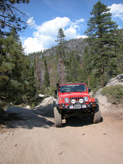 Del Jeep on Trek (that became a magazine cover shot)