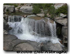 Waterfall of Clark's Fork, Stanislaus River