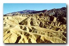 Zabriski Point badlands of Death Valley, CA
