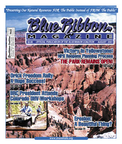 Cedar Breaks, Utah; BlueRibbon Magazine Cover Image by Del Albright