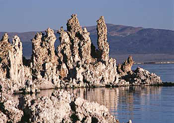 Mono Lake Tufa; Click here for more information and a larger image