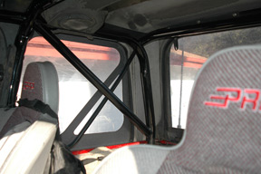 Rear of roll cage from Arabia's Overkill