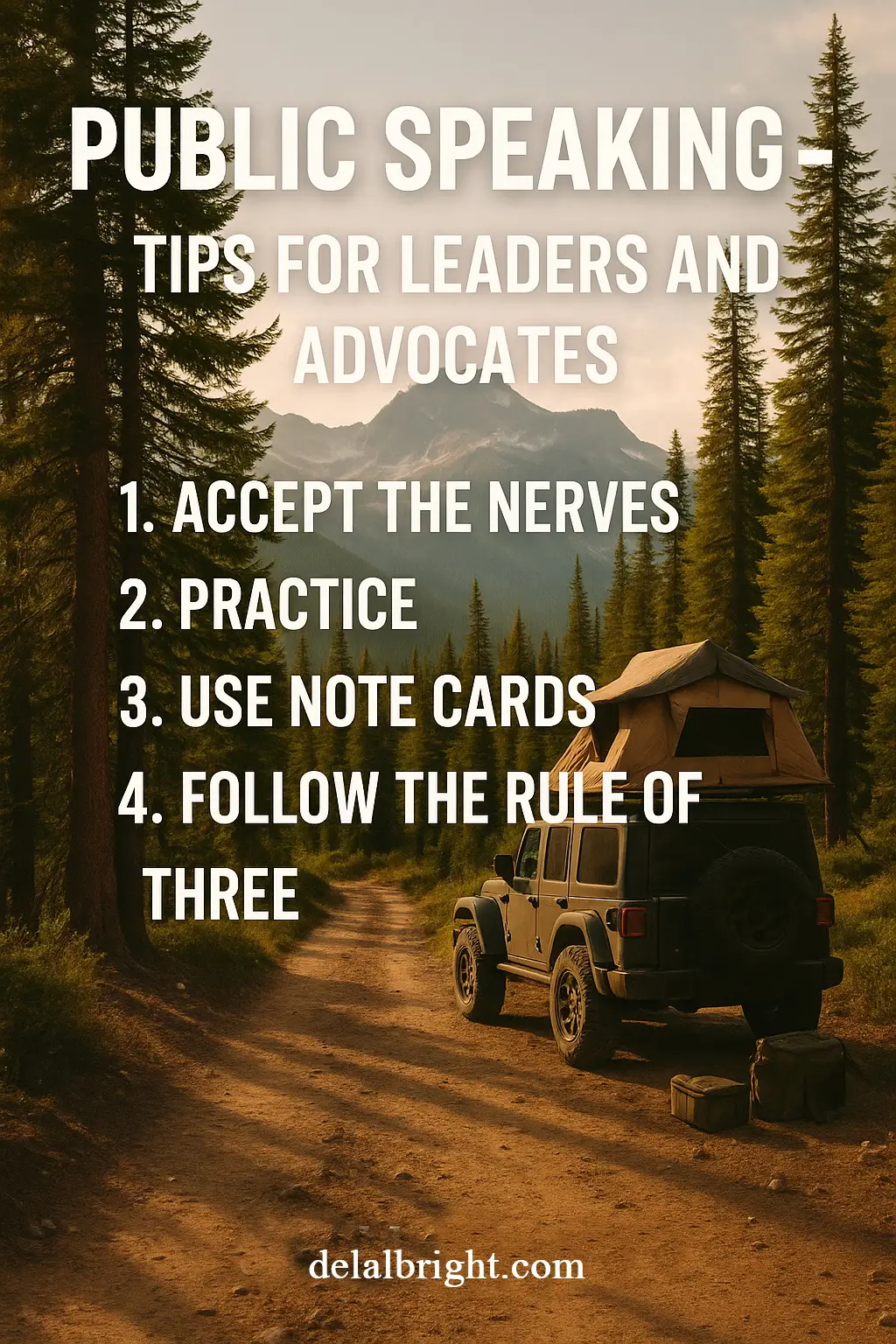 Public Speaking Tips