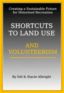 Del Albright's book on shortcuts to land use and volunteerism