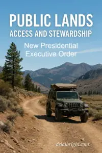 Trump Executive Order for public lands