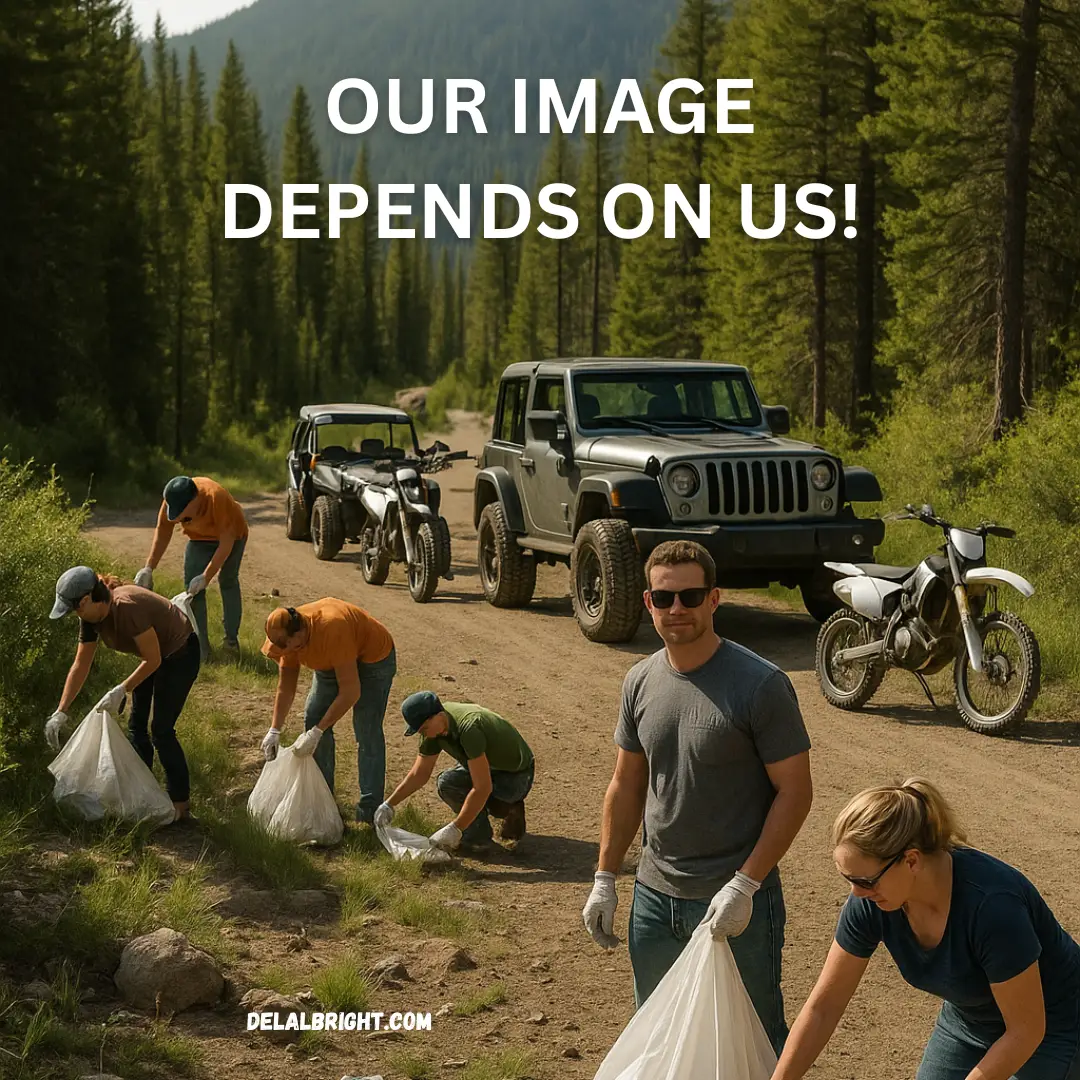 Our image depends on us like these volunteers picking up trash