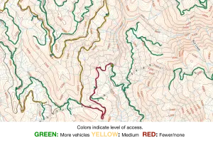 Motor Vehicle Use Map for Travel Management Rule