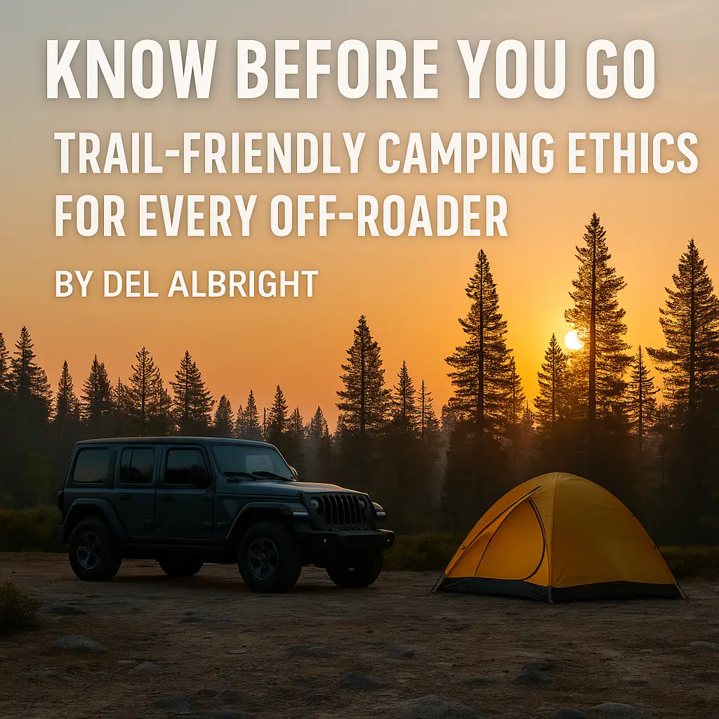 camping ethics, know before you go