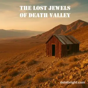 Lost cabin in Death Valley
