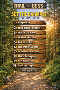 Set the example checklist