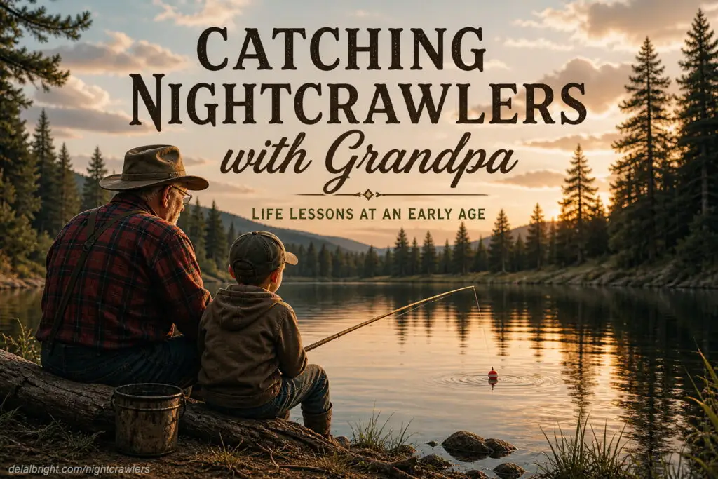 Life lessons from catching nightcrawlers with grandpa
