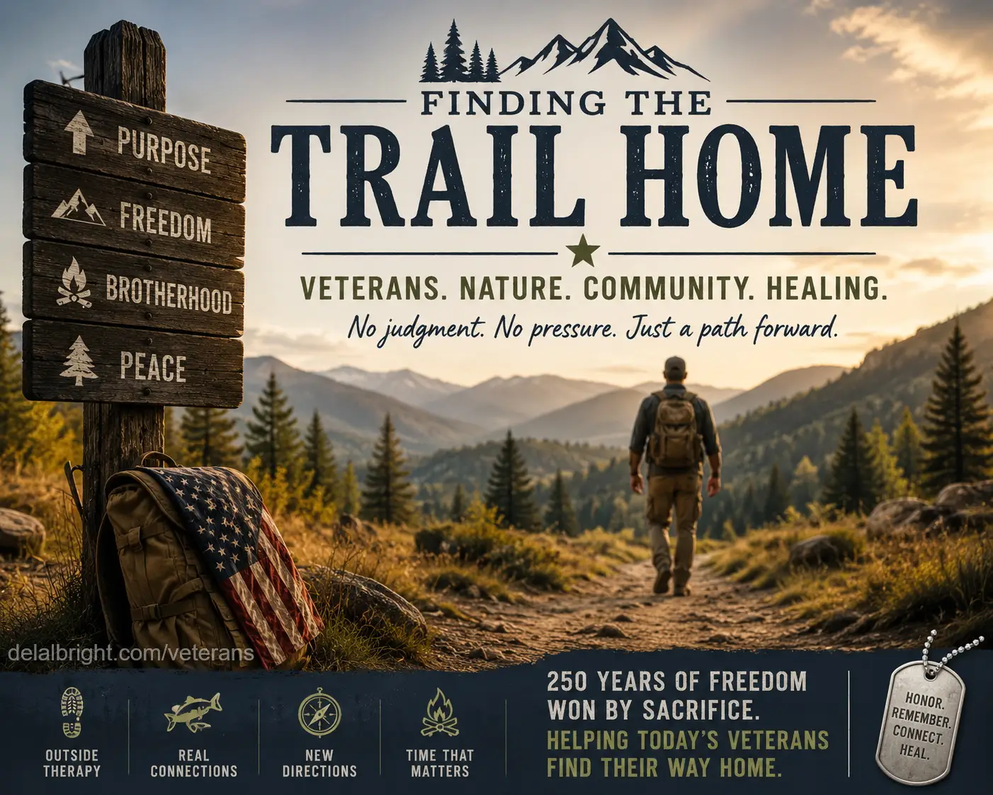 Veterans finding the trail home